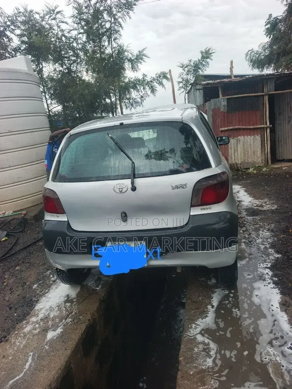 Toyota Vitz 2003 Silver