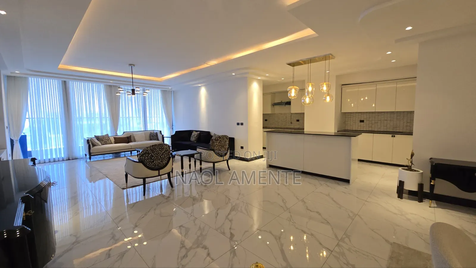 Furnished 5bdrm Apartment in Naol, Lideta for sale