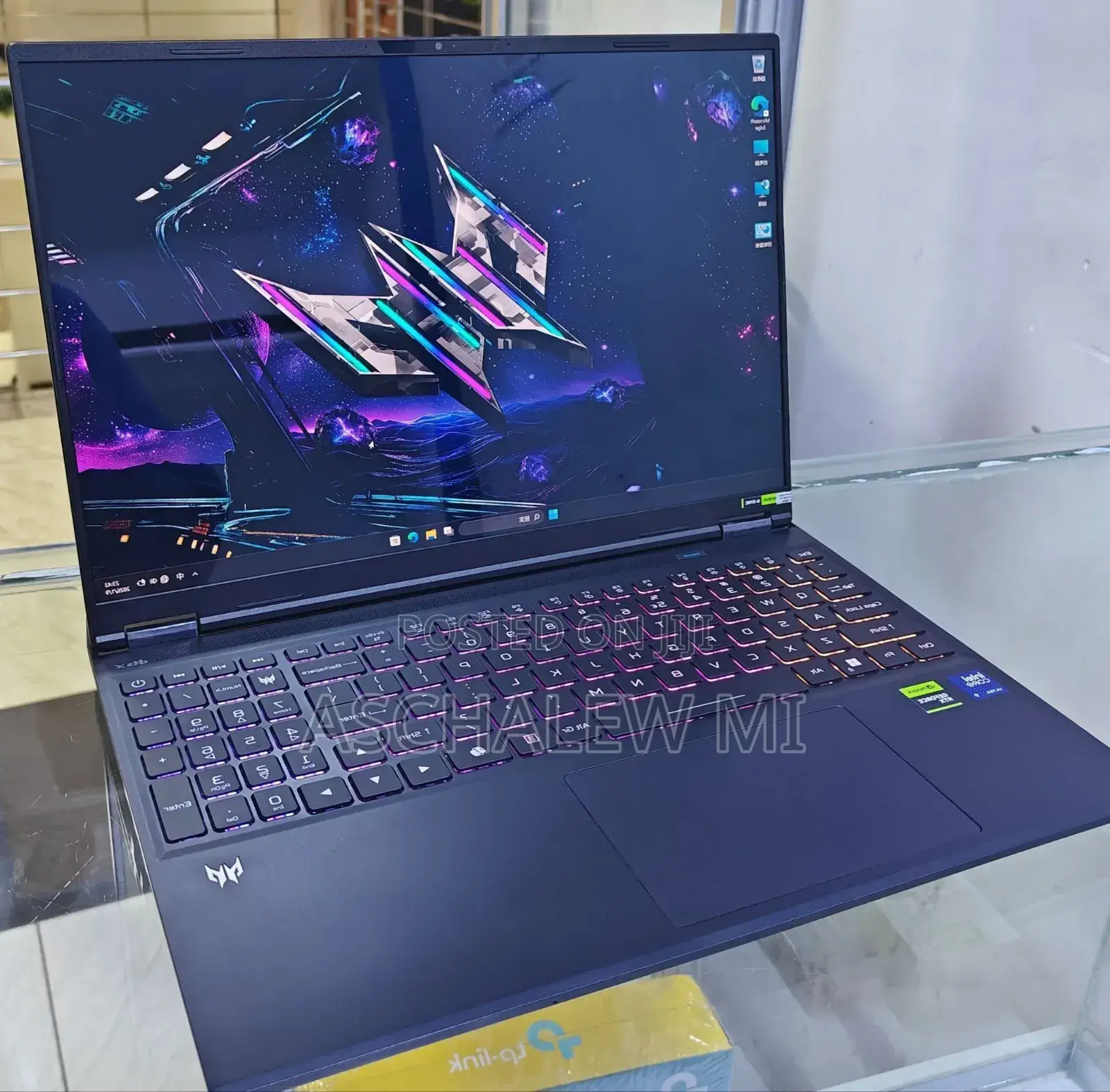 New Laptop Acer Predator Helios Neo 16 16GB Intel Core Ultra 9 SSD 1T