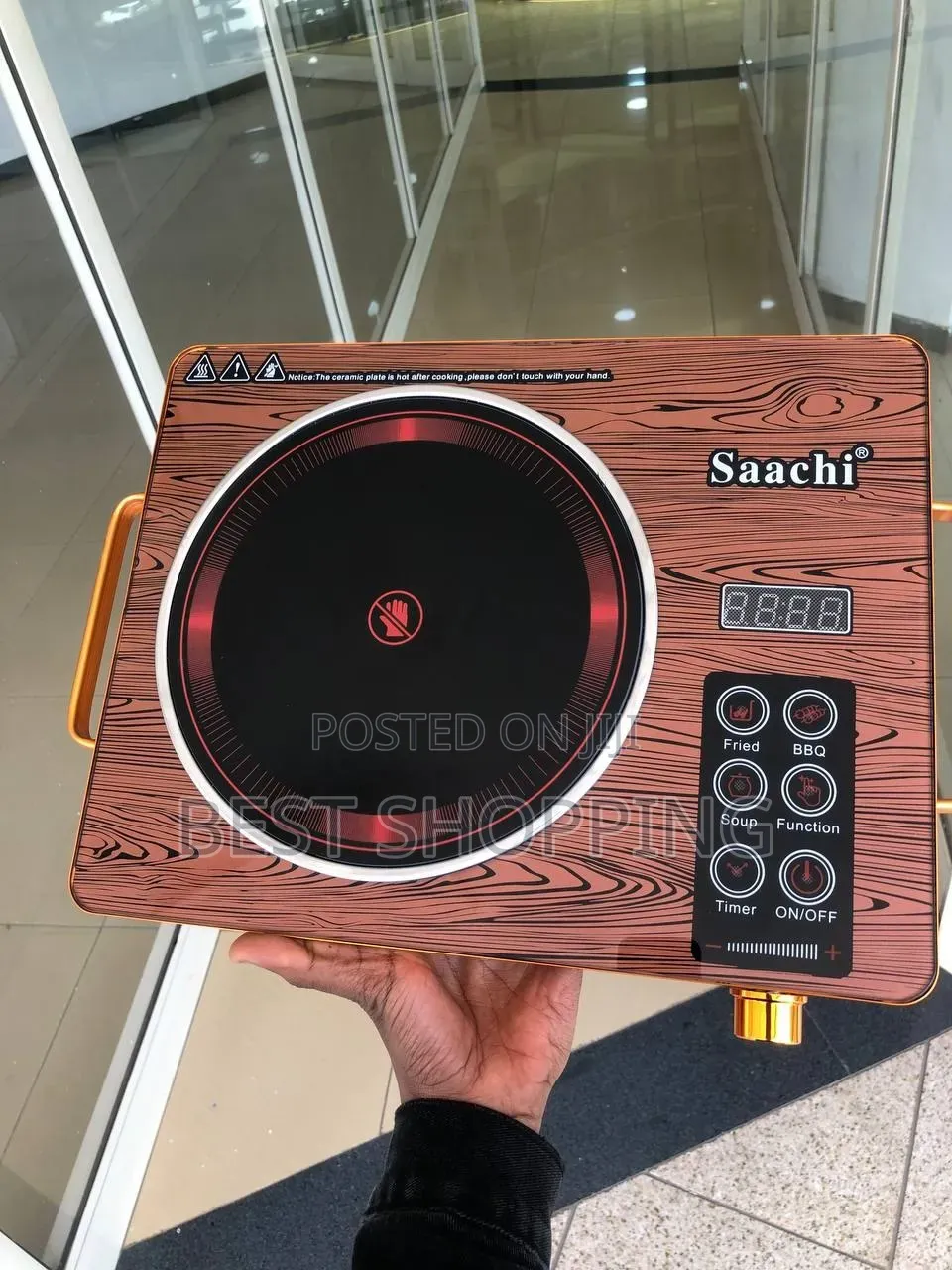 Saachi Touch Stove Hot Plate ሳቺ ተች እስቶቭ