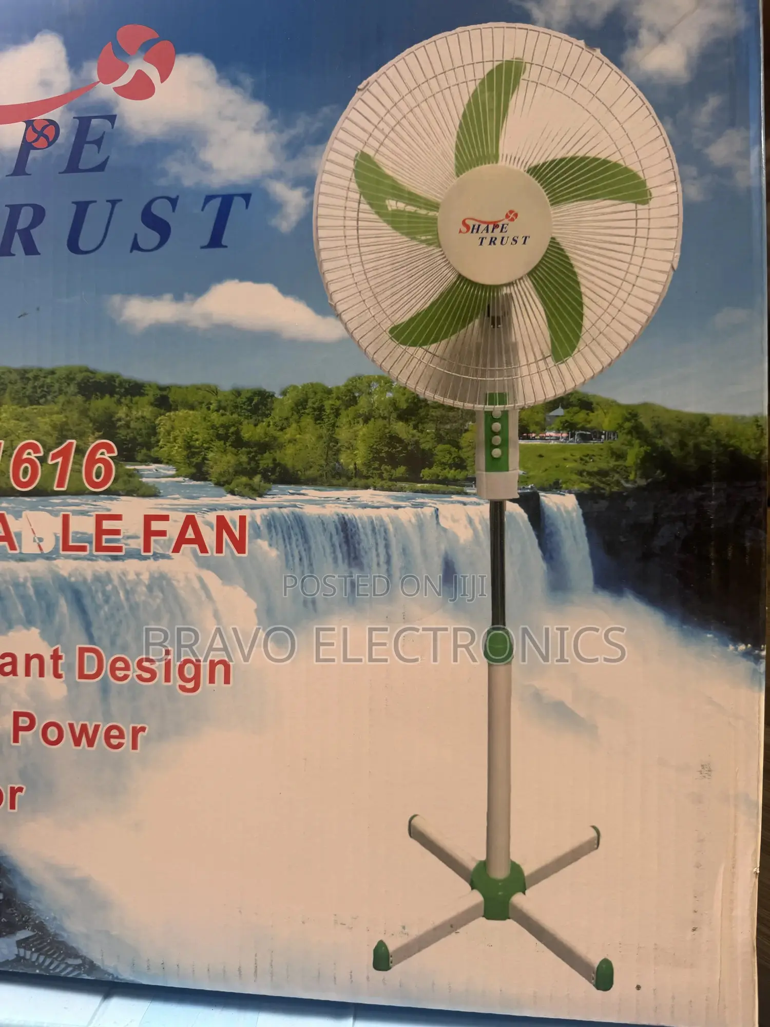 Shape Trust Standing Fan – 16” | Powerful Stable Cooling