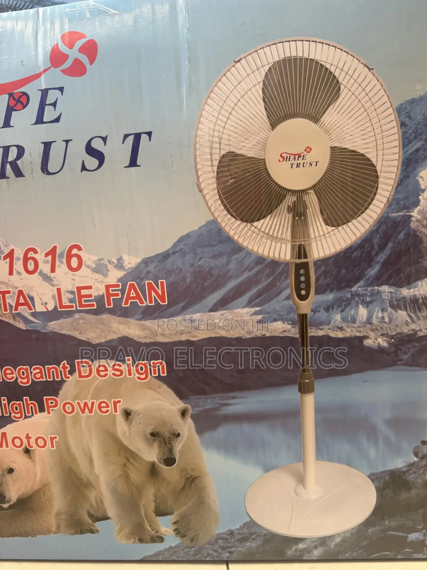 Shape Trust Ceramic Fan – 16” | Powerful Silent