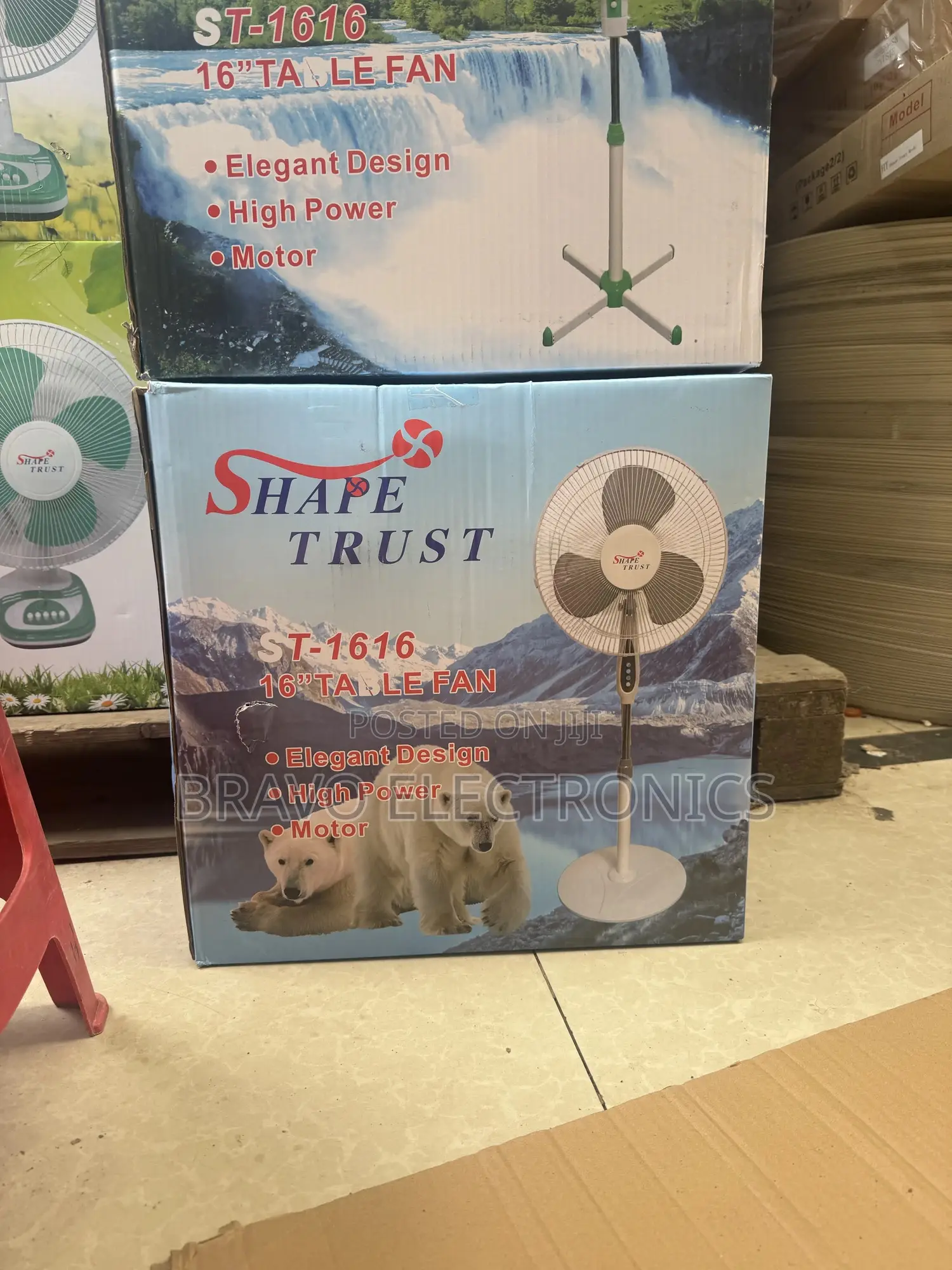 Shape Trust Ceramic Fan – 16” | Powerful Silent