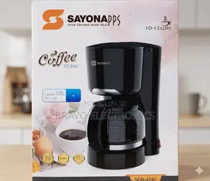 Sayona Coffee Maker – 10–12 Cups | Efficient Easy Brewing