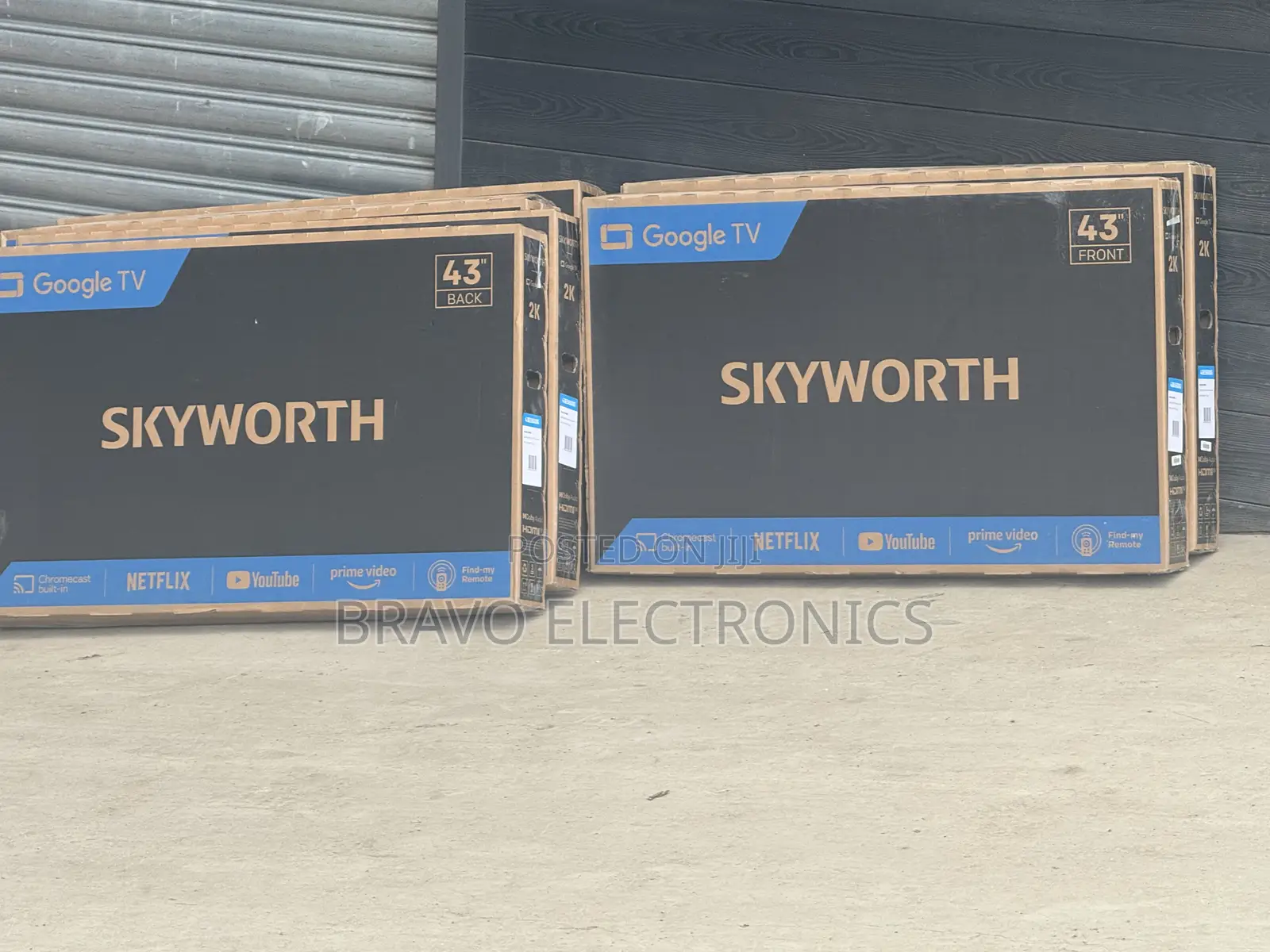 Skyworth 43” Google Tv | Smart Entertainment Tv (New Model)
