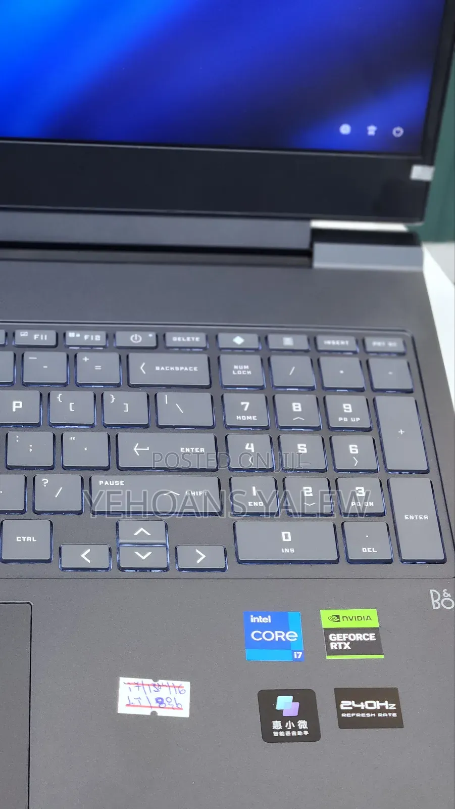New Laptop HP Victus 16 16GB Intel Core i7 SSD 1T