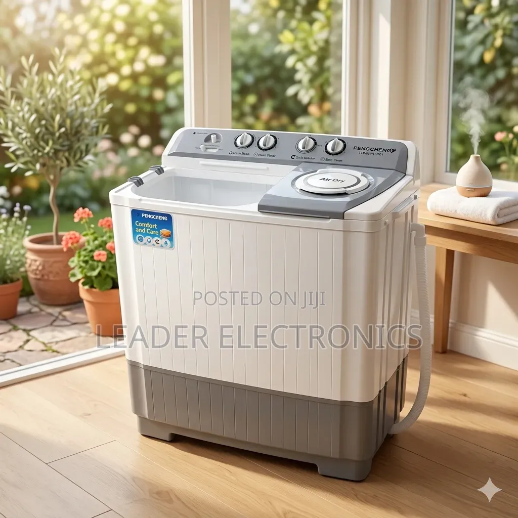 Pengcheng Washing Machine 14kg – Large Capacity Twin Tub