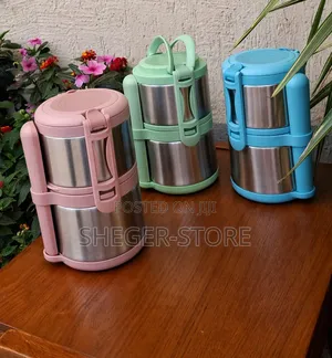 Brand New Tedemei Stainless Steel Lunch Box ኦሪጅናል የምሳ ዕቃ