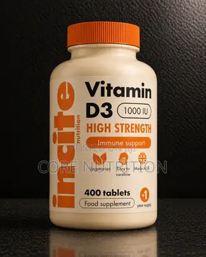 Vitamin D3 , 1000iu , 400 Tablets