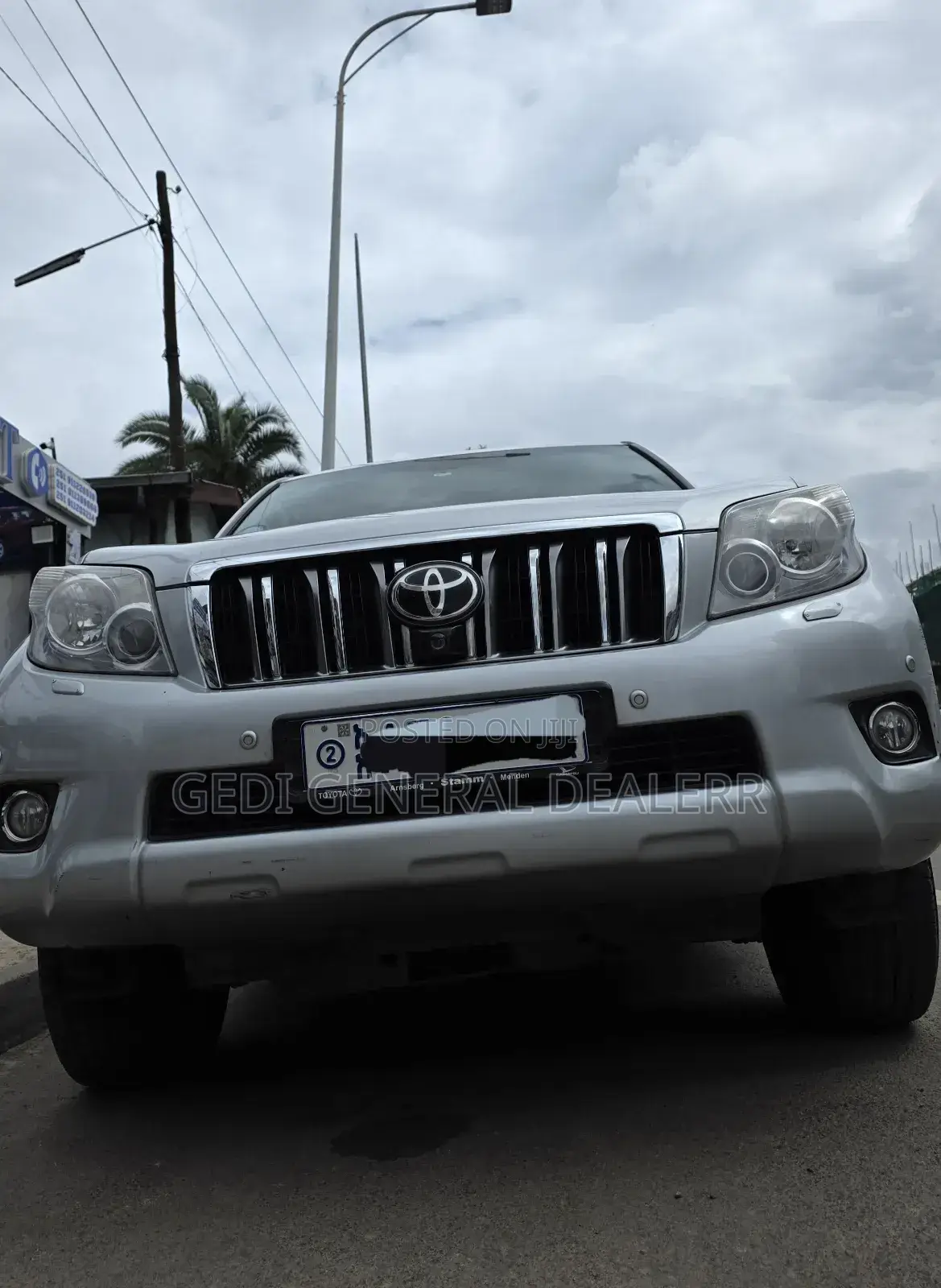 Toyota Land Cruiser Prado 2012 Silver