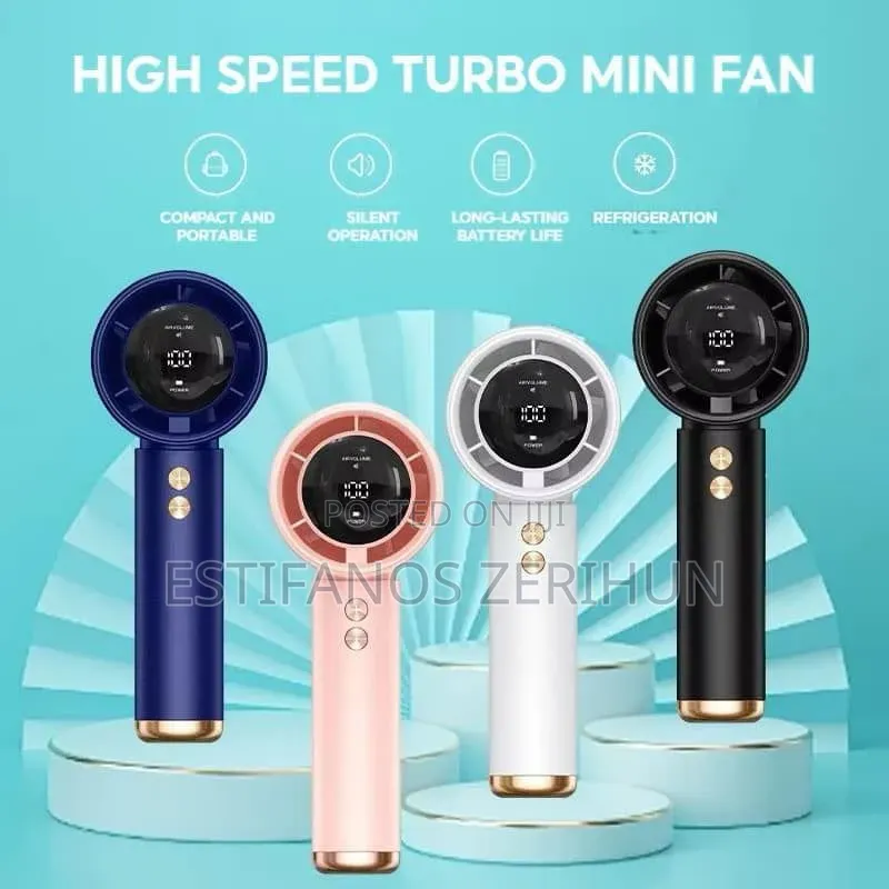 Rechargable Mini Turbo Fan