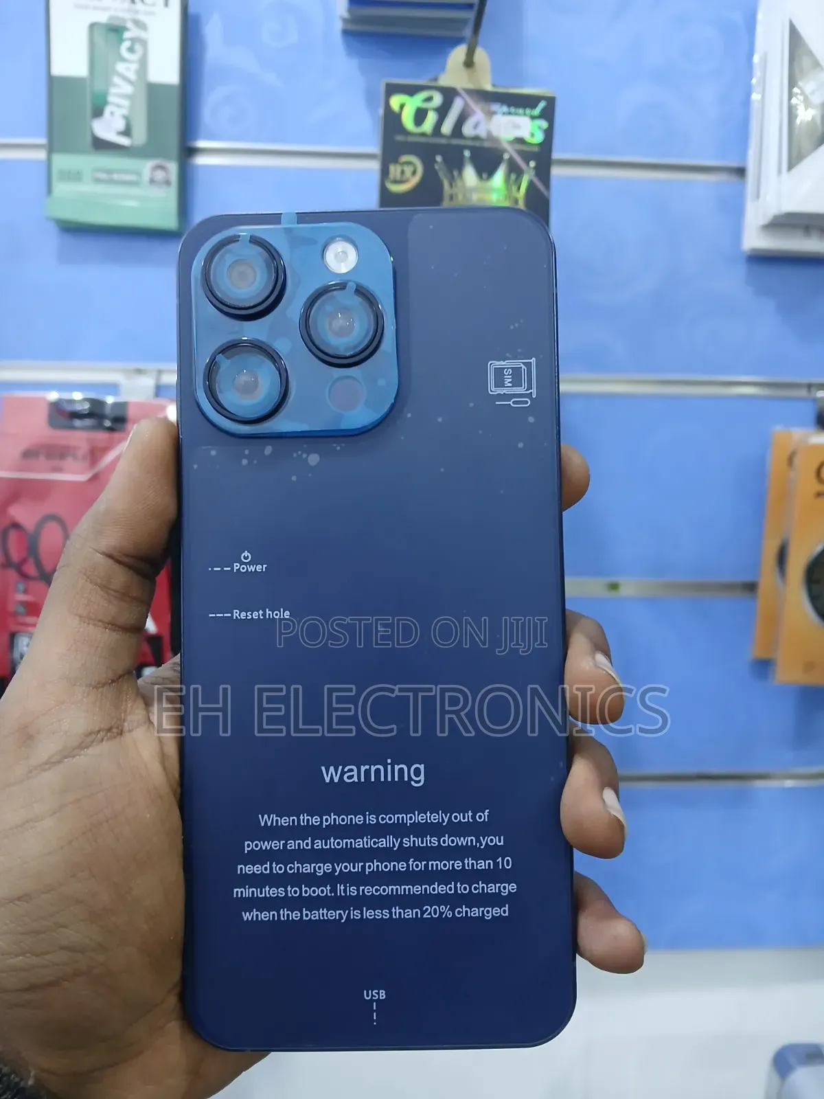 New Mobile Phone 256 GB Blue