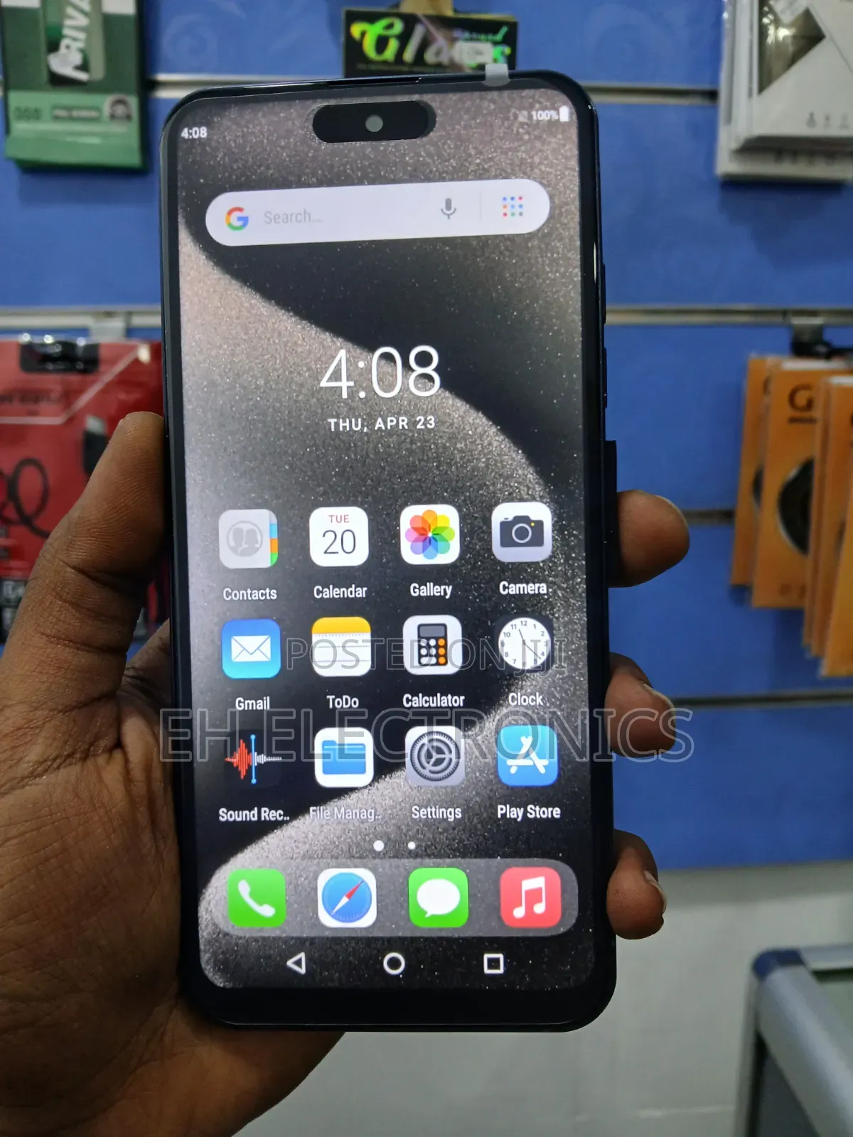 New Mobile Phone 256 GB Blue