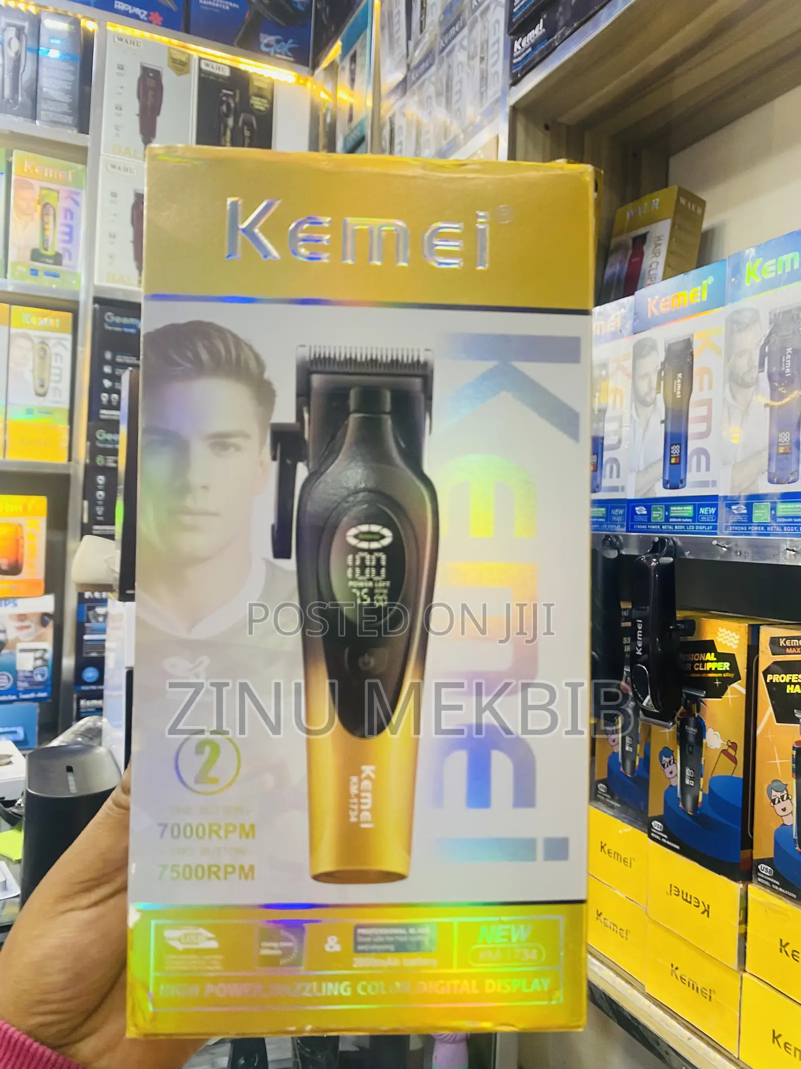 Kemei Hair Clippers And Trimmer