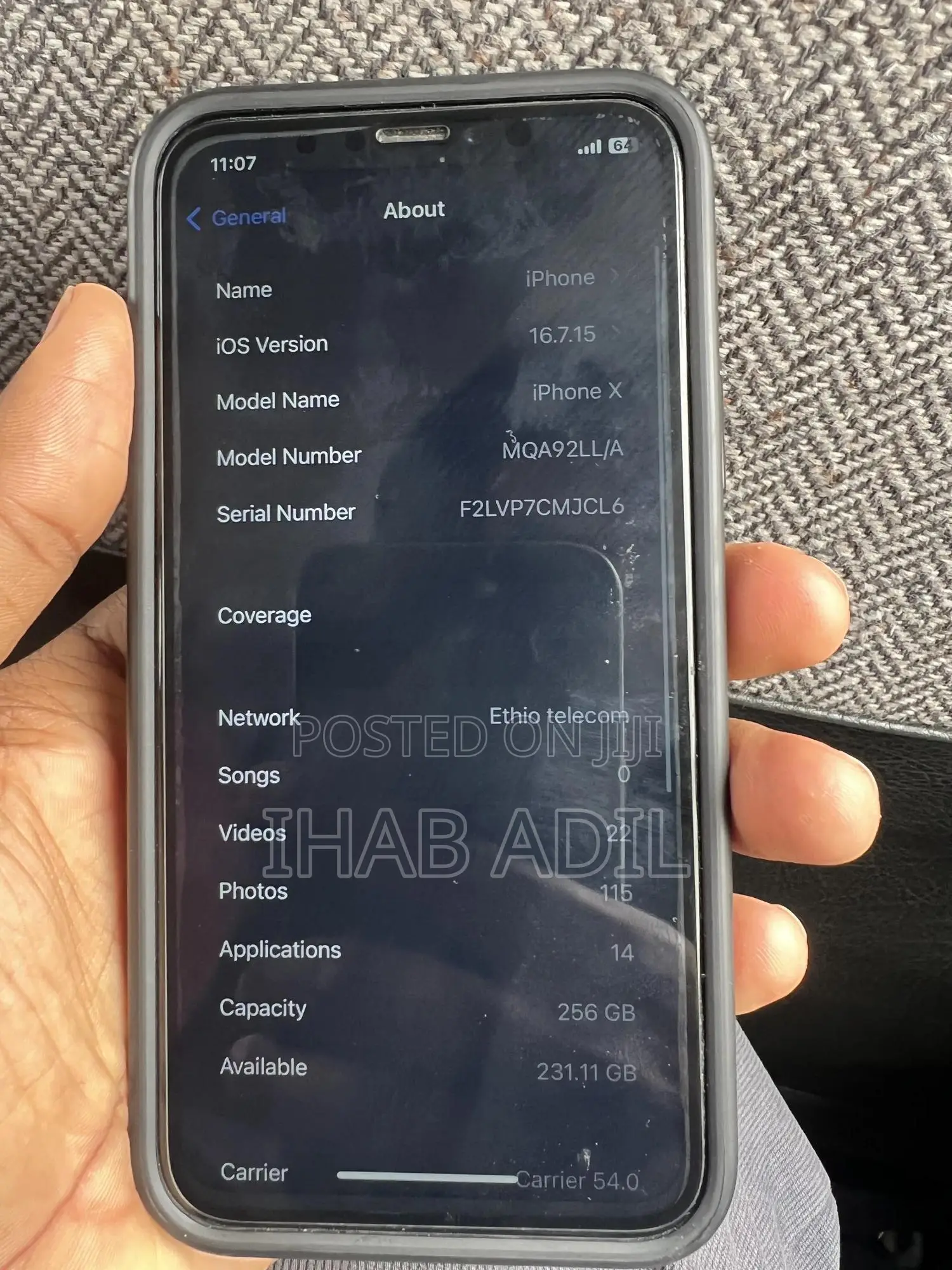 Apple iPhone X 256 GB White