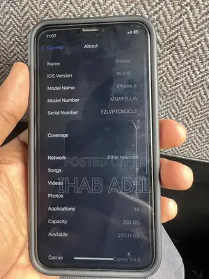 Apple iPhone X 256 GB White