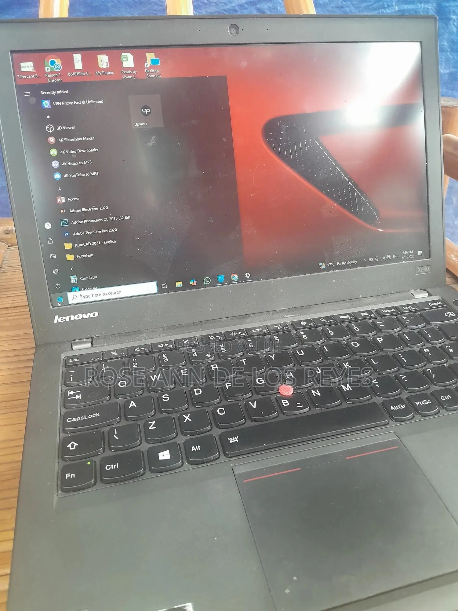 Laptop Lenovo ThinkPad Yoga 8GB Intel Core i5 HDD 128GB