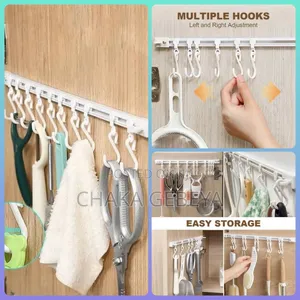 Kitchen Bathroom Organizer - Holds Utensils, Towels, Keys, Belts
