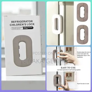 Child Safety Lock For Refrigerator Cabinets-adhesive,Easy For Adults