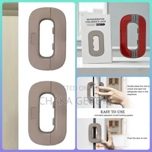 Baby Proofing Lock - Keeps Kids Out Of Fridge, Drawers, Cabinets