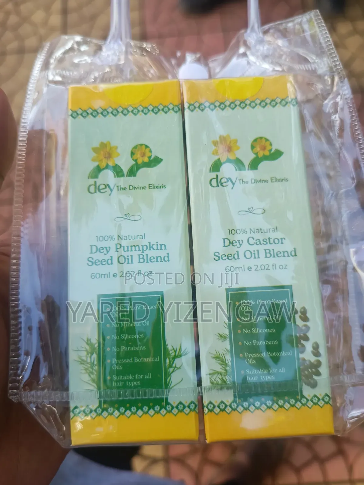 Dey Natural Seed Oils for Hair Growth