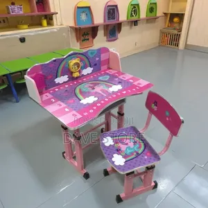 Kids Study Table With Chair