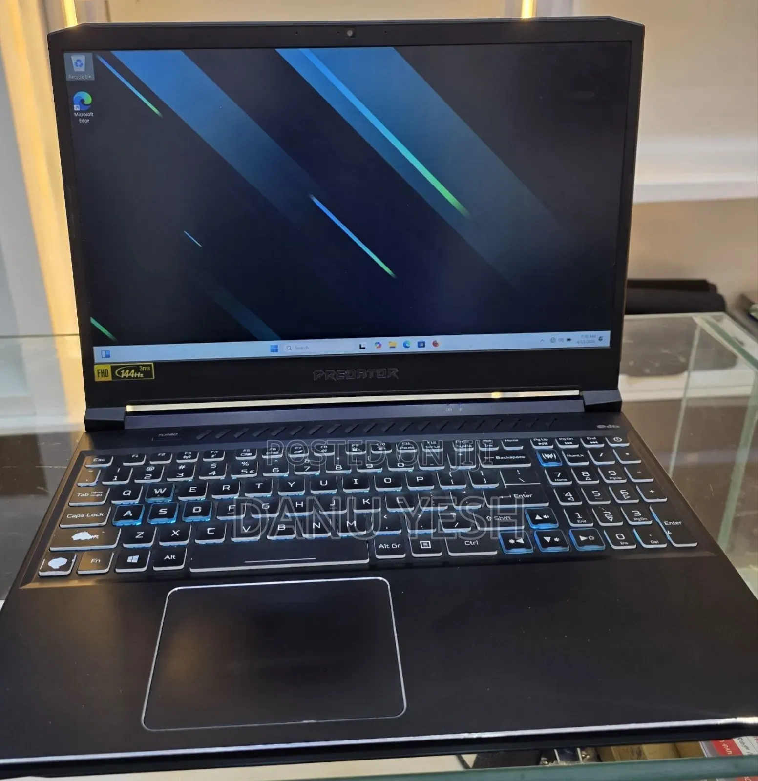 New Laptop Acer Predator 15 16GB Intel Core i7 SSD 512GB