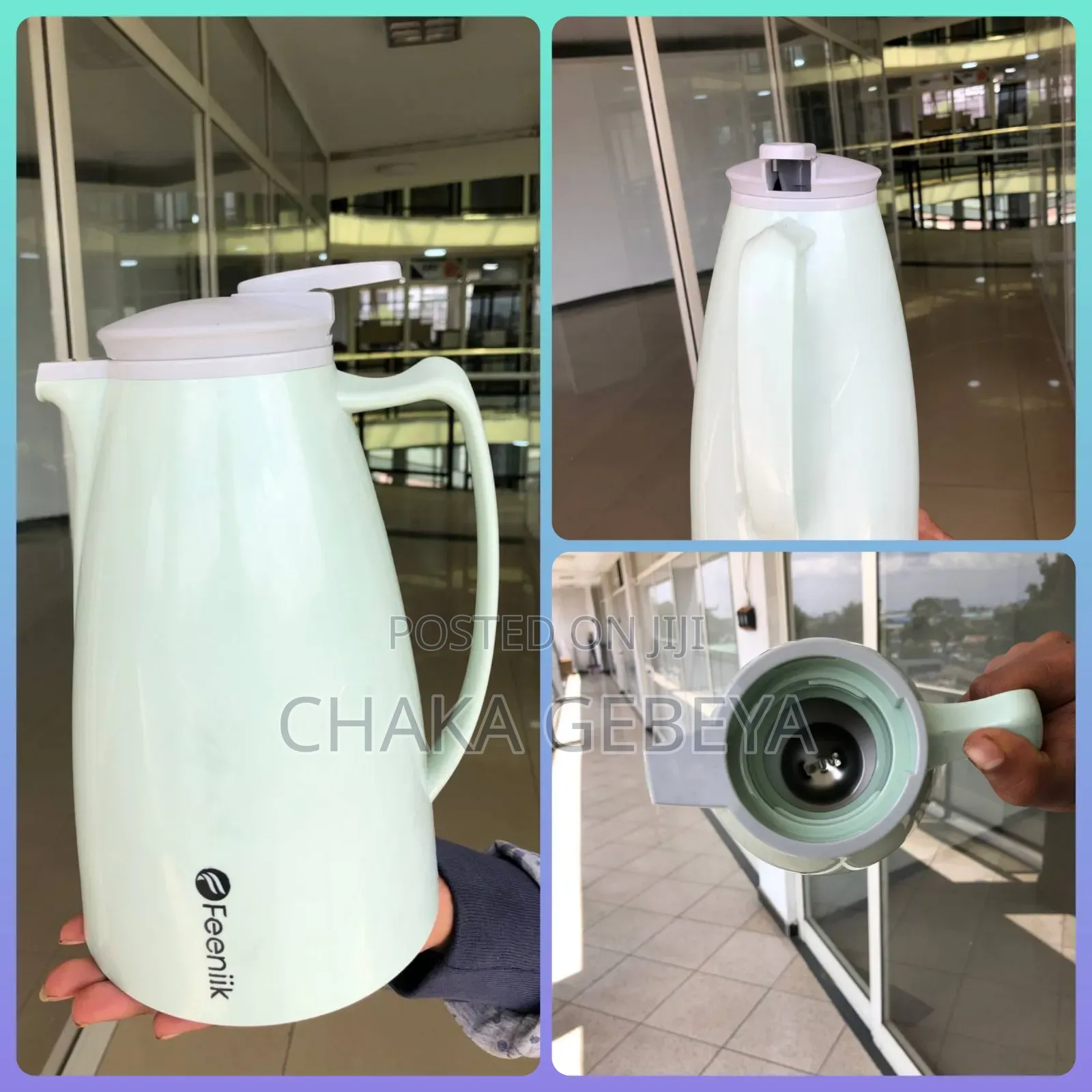 Large Capacity Insulated Flask - Keeps Hot/Cold For Hours, Durable