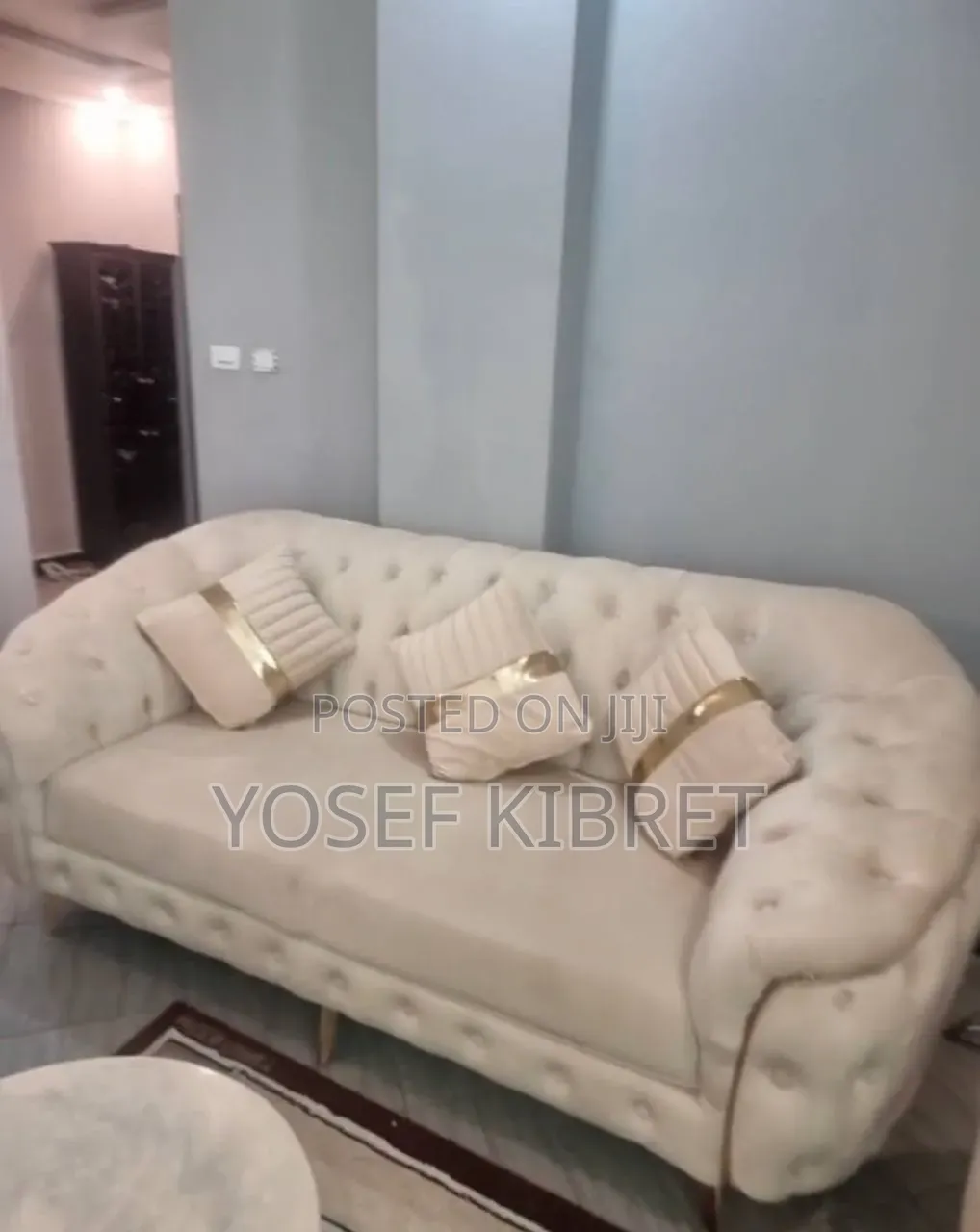 Sofa and Dining Table