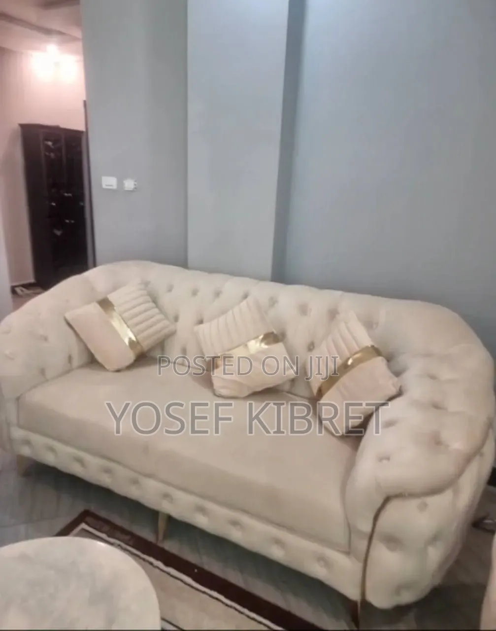 Sofa and Dining Table