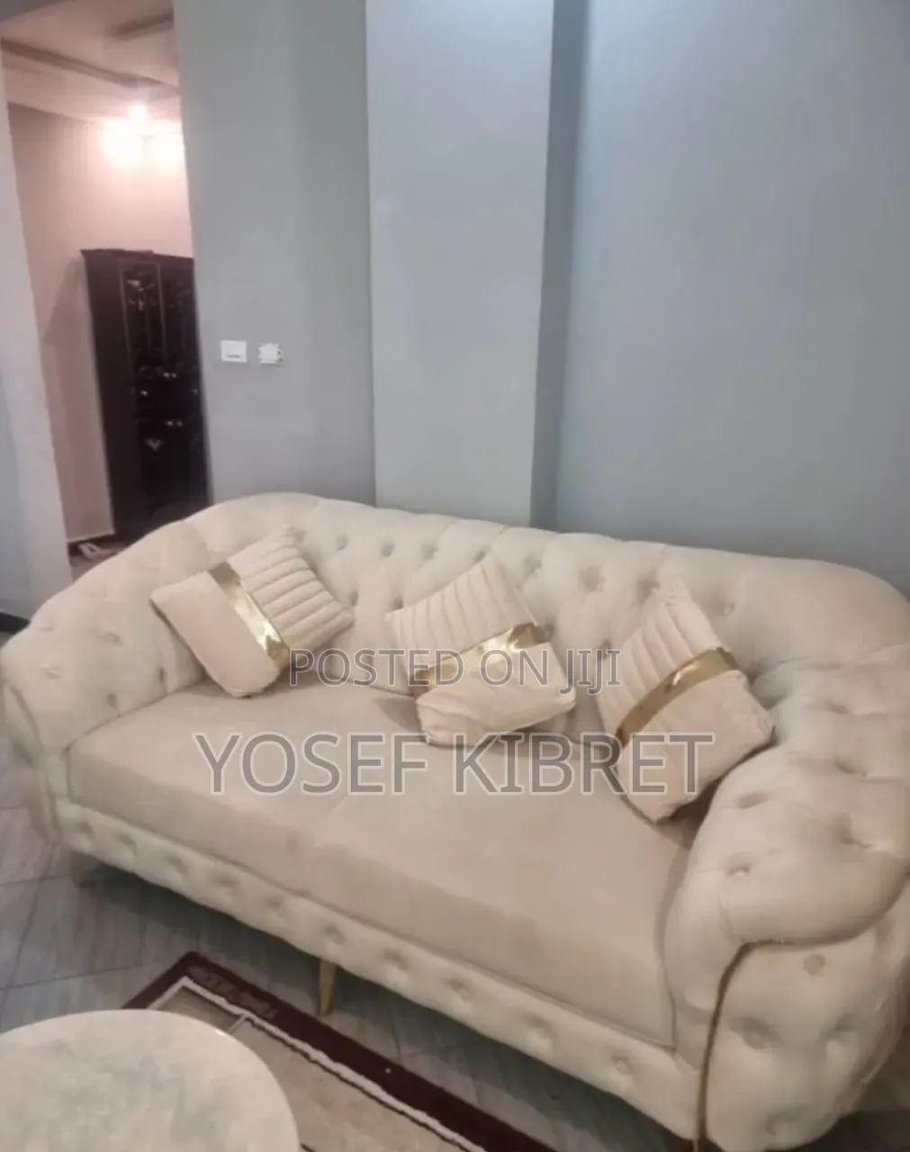 Sofa and Dining Table