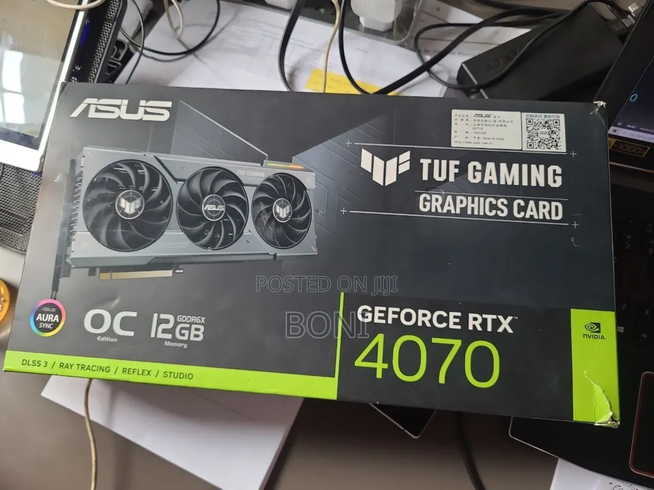 Asus Tuf Gaming Geforce RTX 4070 Oc Edition 12gb Graphics Card.