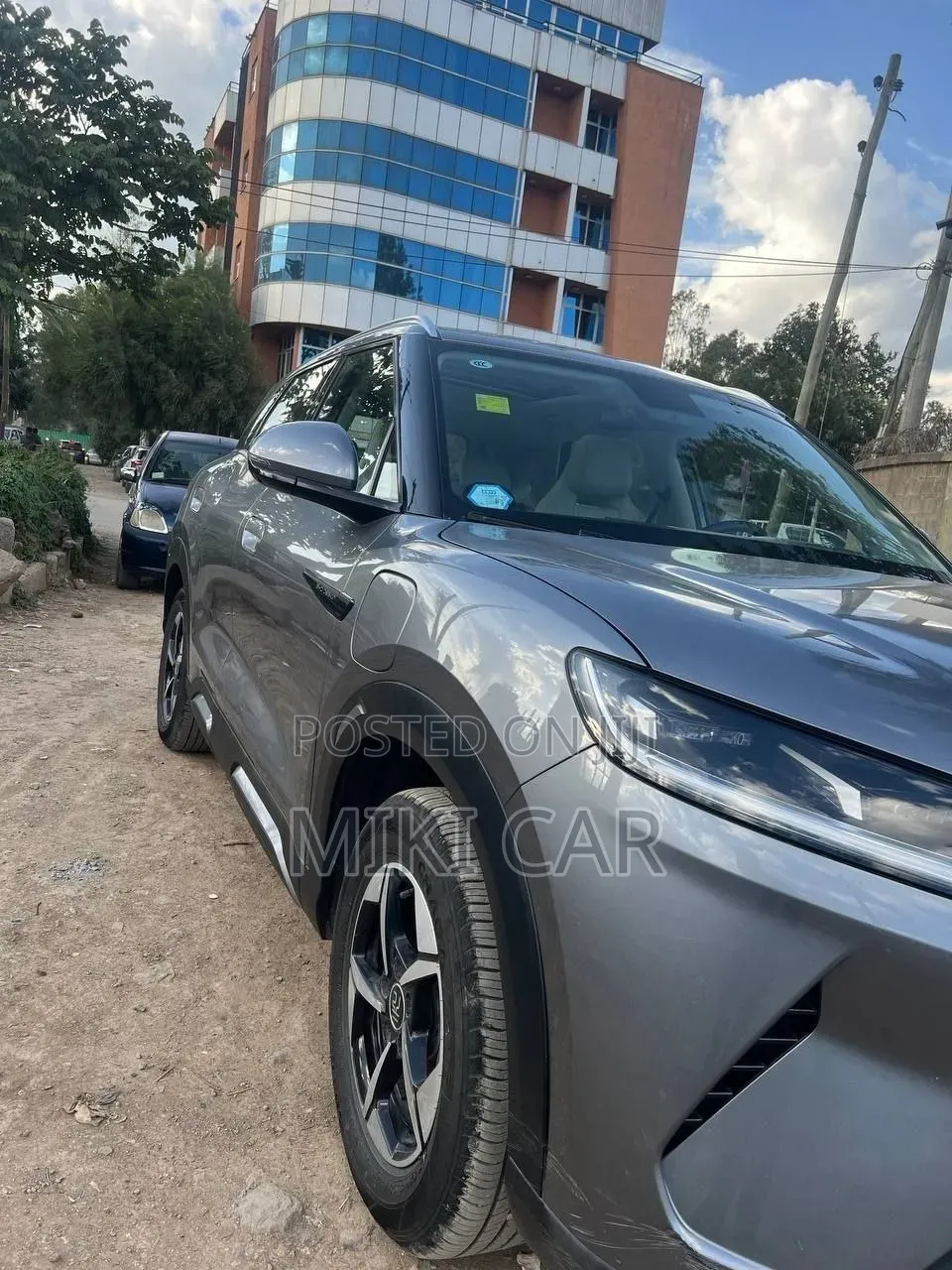 New BYD Yuan Up 2024 Gray