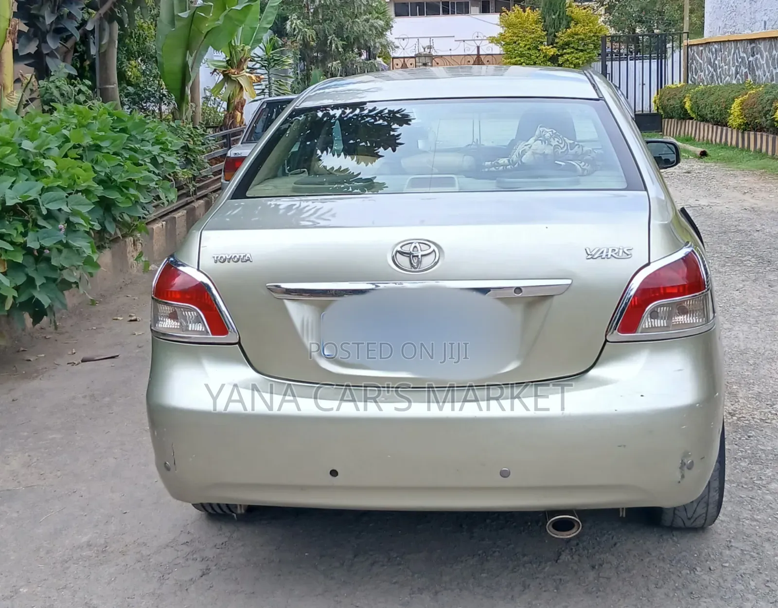 Toyota Yaris 2007 Gold