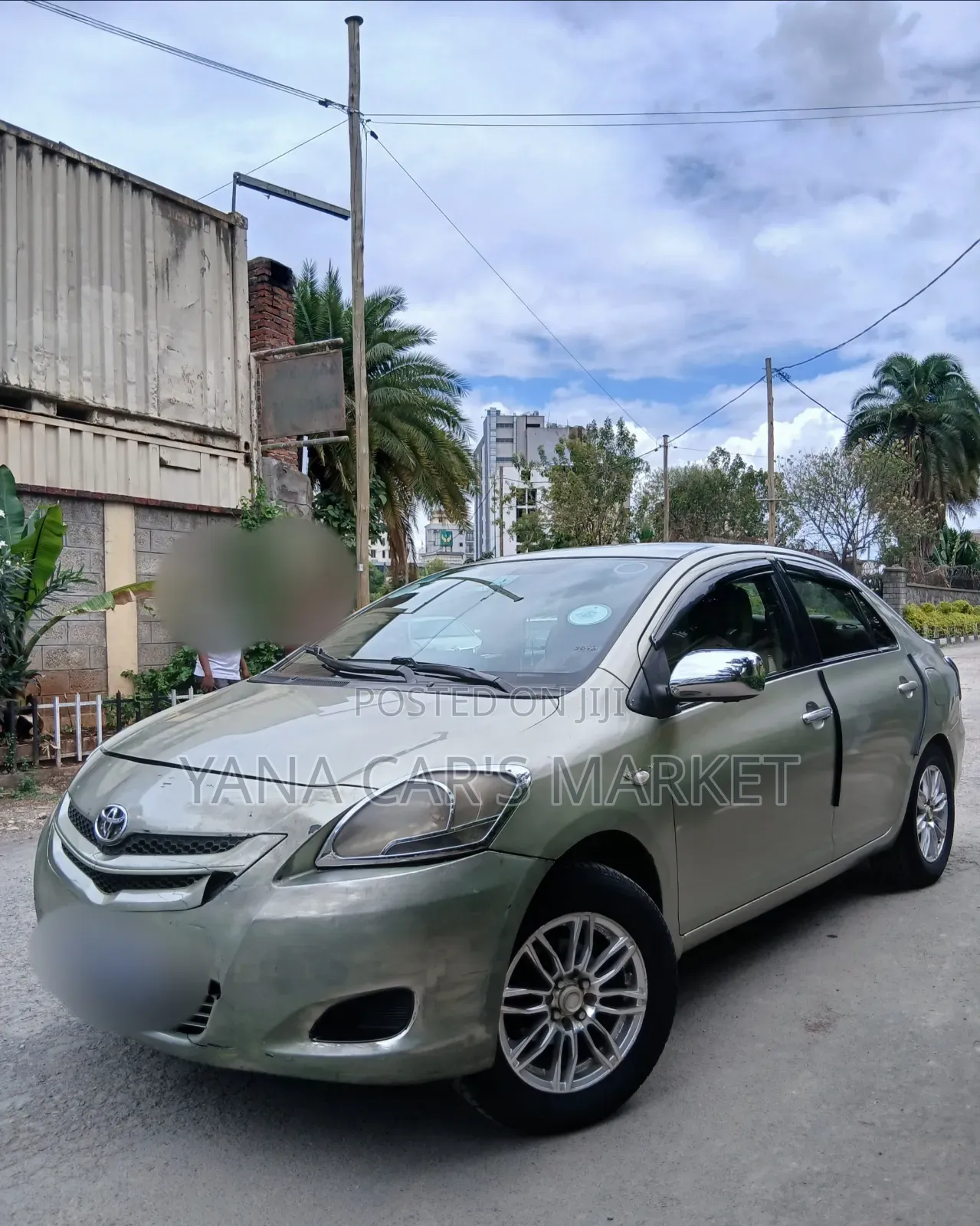 Toyota Yaris 2007 Gold