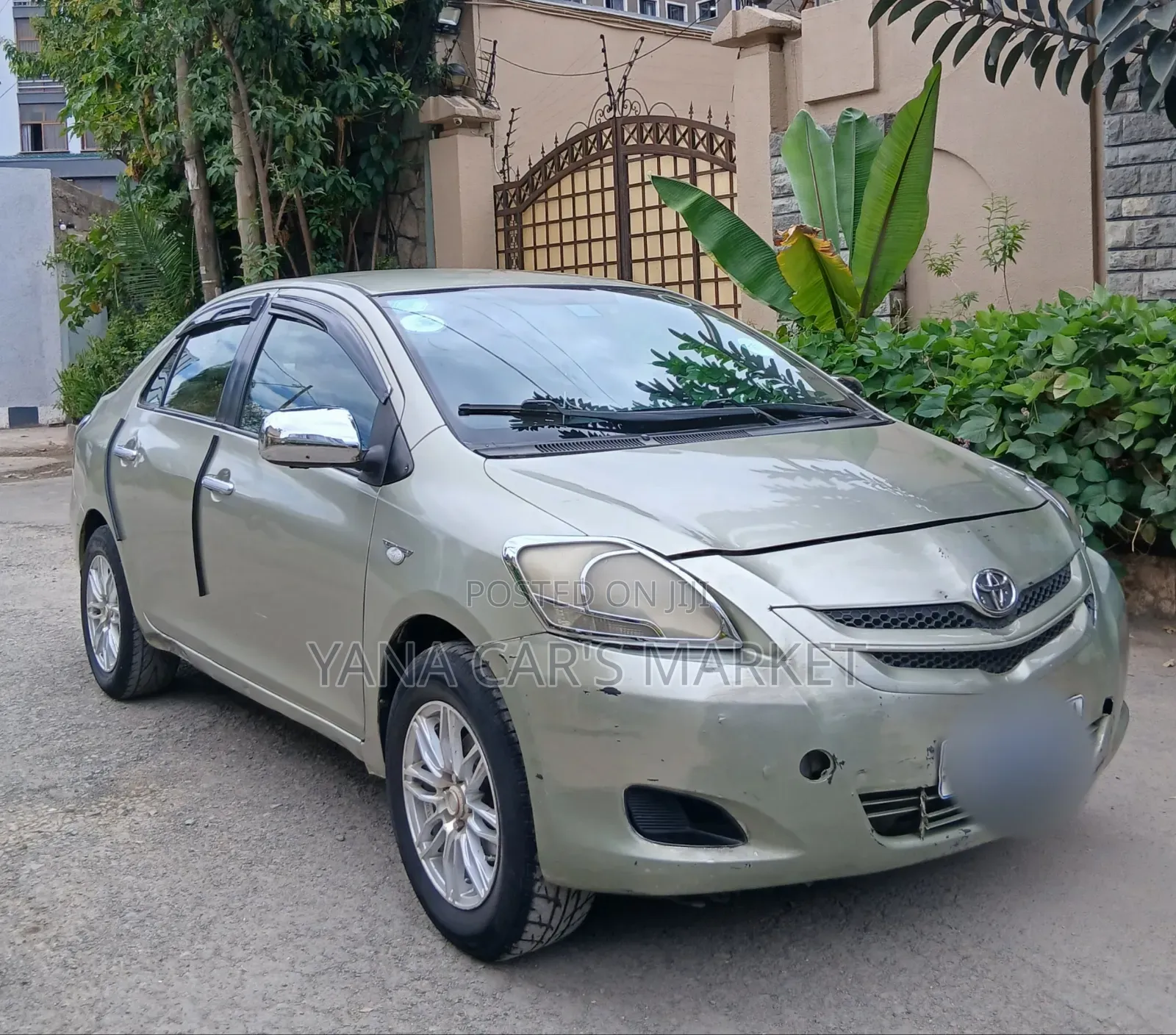 Toyota Yaris 2007 Gold
