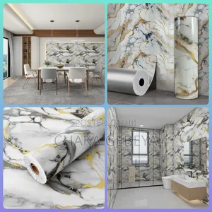 Luxury Modern Wallpaper – Easy Diy Installation, No Glue Needed,