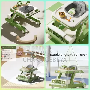 Smart Learning Baby Walker – Adjustable Height, Smooth Wheels