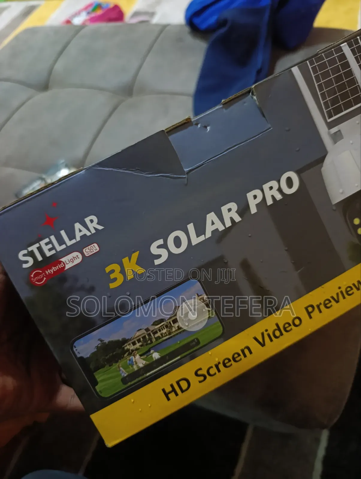 Solar Panel for CCTV Camera