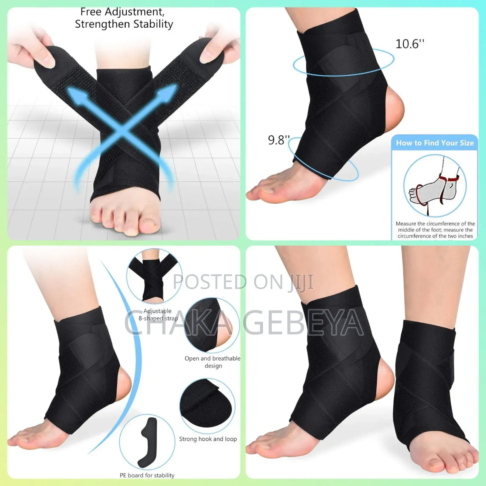Run Techweb Stabilizer Ankle Stabilizer for Running, Gym Basketball – Compression for sale ...