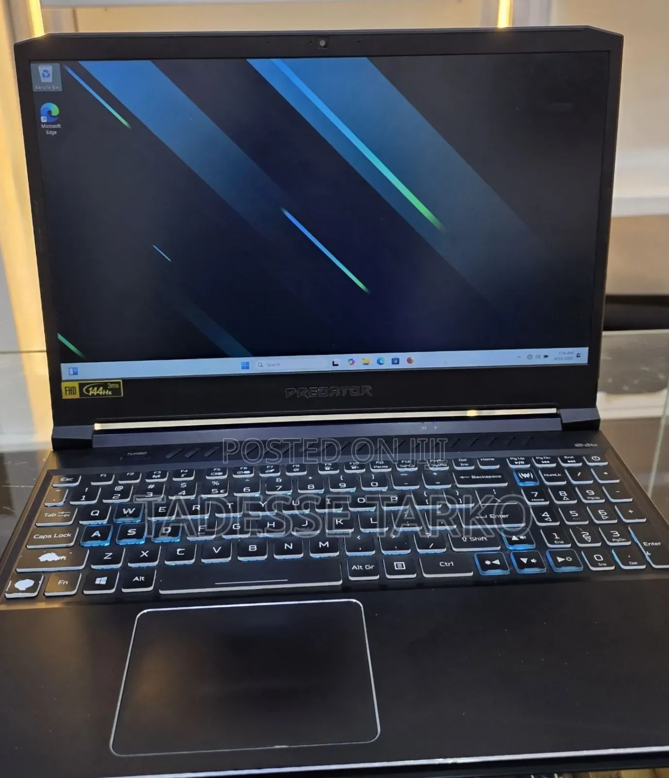 New Laptop Acer 16GB Intel Core i7 SSD 512GB
