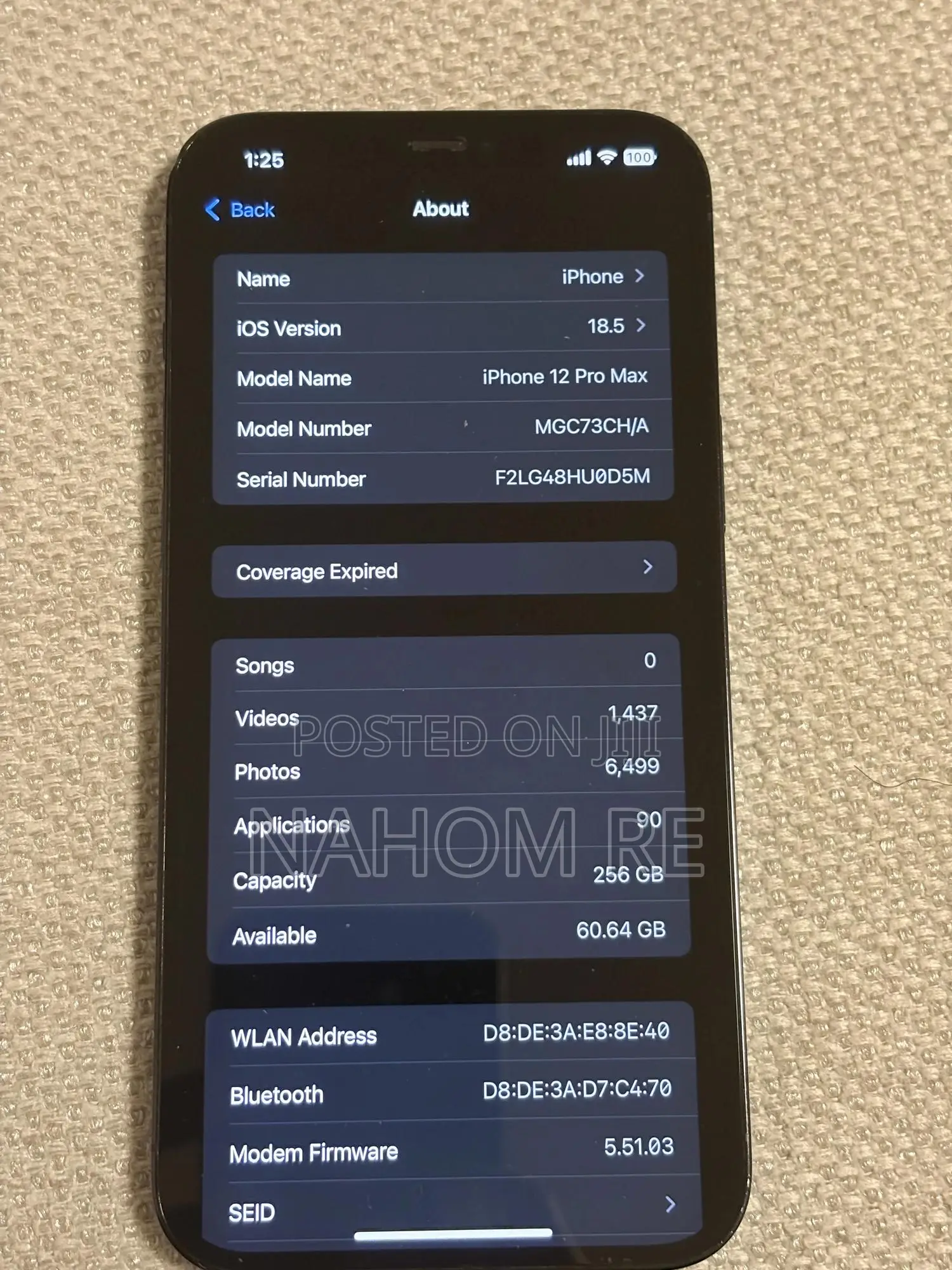 Apple iPhone 12 Pro Max 256 GB Blue