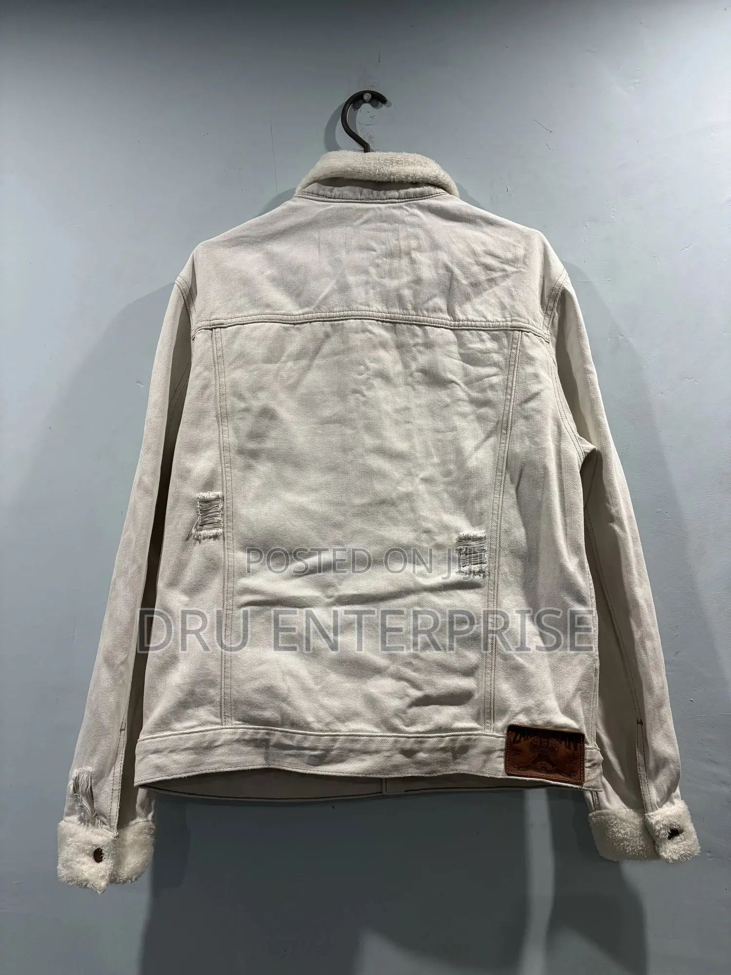 Distressed Denim Jacket