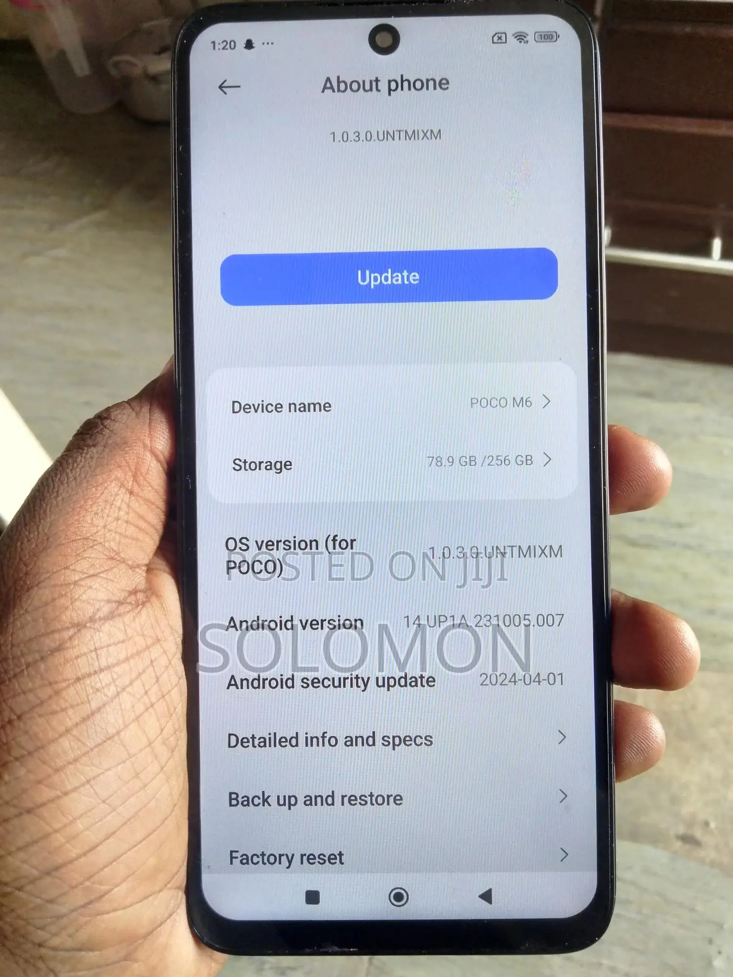Xiaomi Poco M6 Pro 256 GB Black