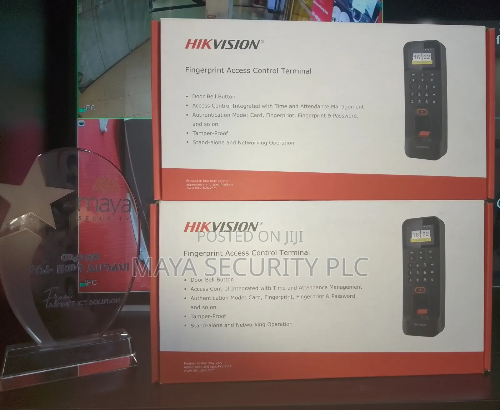 Hikvision Access Control - Time Attendance + Finger Print + Pin + Card