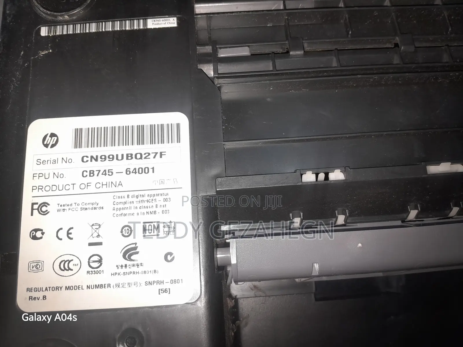 Hp Cn99ubq27f