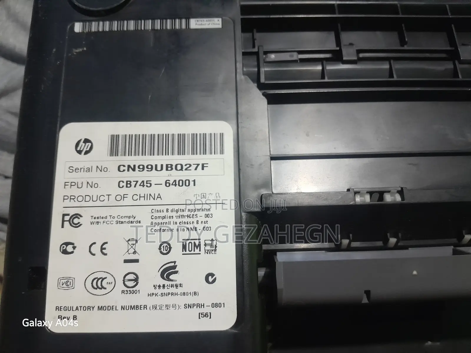 Hp Cn99ubq27f