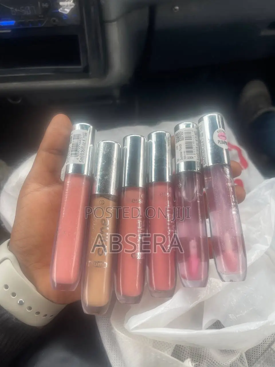 Essence Lip Gloss and Mascara