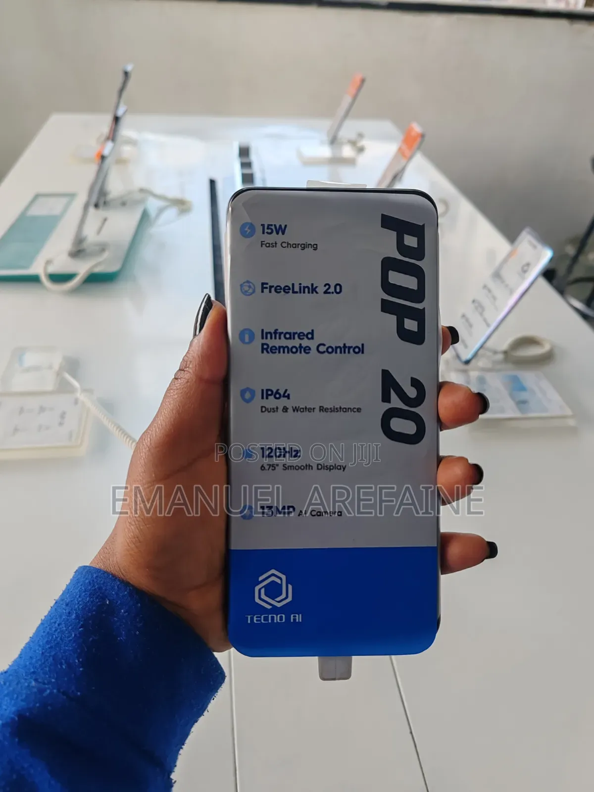 New Tecno Pop 20 64 GB Black