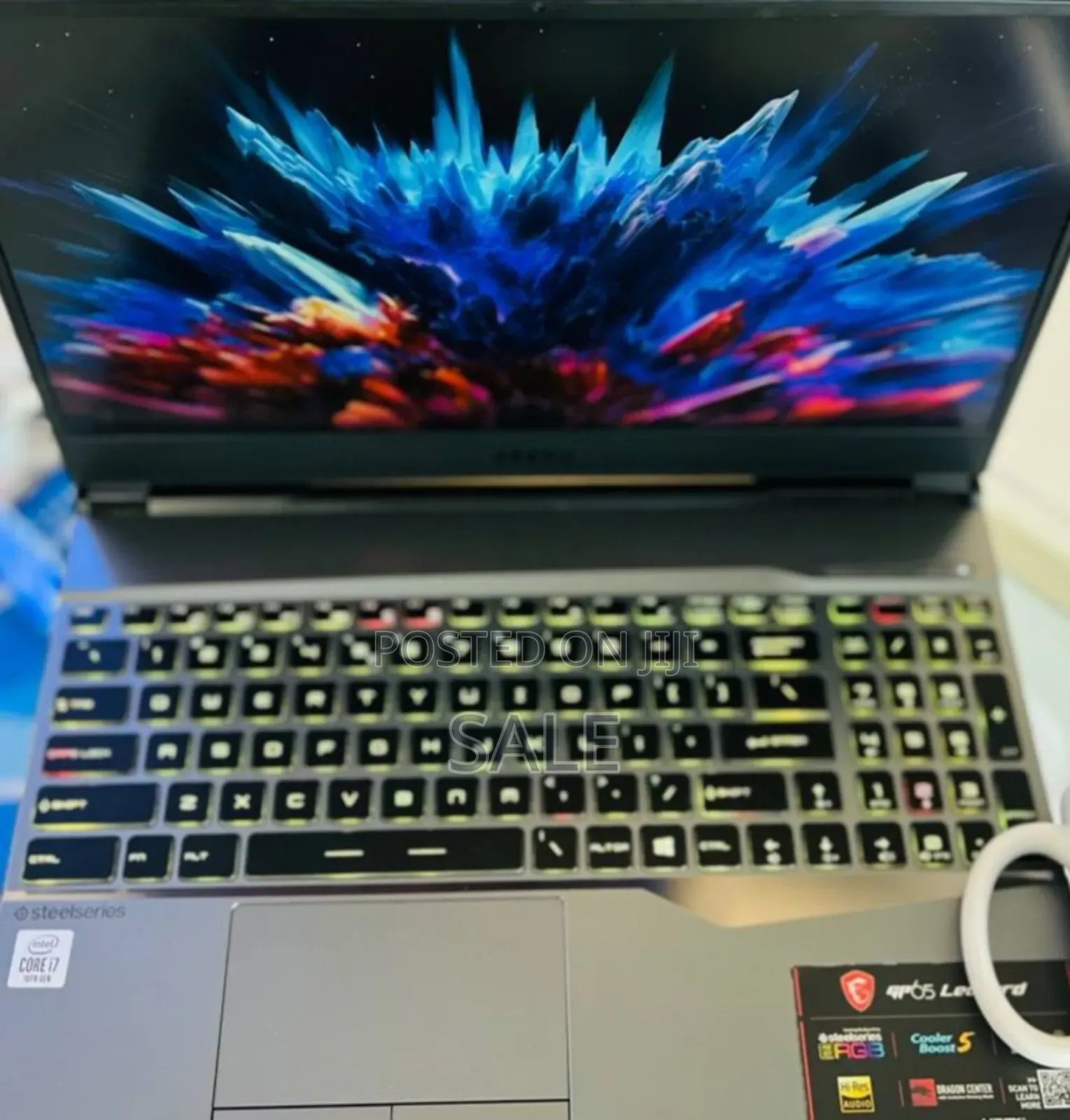 New Laptop MSI GP65 Leopard 16GB Intel Core i7 SSD 1T